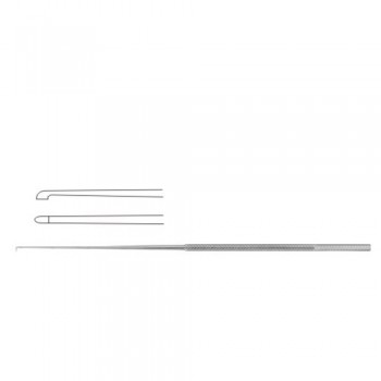 Rhoton Micro Curette Stainless Steel, 18.5 cm - 7 1/4" Tip Size 1.0 x 2.0 mm